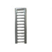 Grelha De Aco Inox Com Porta Grelha 10X 50Cm