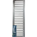 Grelha De Aco Inox Com Porta Grelha 15X 50Cm