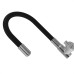 Torneira Gourmet Flex Parede Bica Movel Metal Zagonel Motion Cozinha Preta - 1/4 Volta