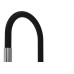 Torneira Gourmet Flex Parede Bica Movel Metal Zagonel Motion Cozinha Preta - 1/4 Volta