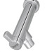 Torneira Maquina De Lavar/Tanque Abs Zagonel Plus 1/2'' E 3/4'' Metalizada 1/4 De Volta