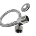 Engate Flexivel Malha Inox Alta Pressao Alpha 40Cm