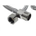 Engate Flexivel Malha Inox Alta Pressao Alpha 40Cm