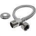 Engate Flexivel Malha Inox Alta Pressao Alpha 60Cm