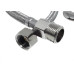 Engate Flexivel Malha Inox Alta Pressao Alpha 60Cm