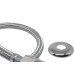 Engate Flexivel Malha Inox Alta Pressao Alpha 60Cm