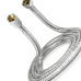 Engate Flexivel Cromado Alpha Para Ducha Higienica 1,20M