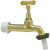 Torneira Jardim Metal Amarela Alpha 1130 Longa - 1/2'' E 3/4''