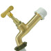 Torneira Jardim Metal Amarela Alpha 1130 Longa - 1/2'' E 3/4''