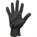 Luva Malha Trico Thompson Pigmentada Preta - 1765 - Kit C/12 Pecas