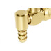 Acessorio Para Gas Roco Registro Corta Fogo 1/2''Npt X 3/8''Tm 90 Graus Pressao 7,0 Bar - 2139 412