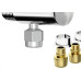 Adaptador Para Filtro Rocco 1/2''X 1/2'' Com Regulador De Vazao E Bico Universal - 1188 412