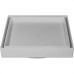 Ralo Invisivel Ss Lares 15X15Cm Cinza Claro