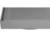 Ralo Invisivel Ss Lares 15X15Cm Cinza Escuro