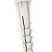 Bucha Fixacao Sforplast Sd Plastica Com Aba 12Mm Pacote Com 150 Pecas