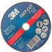 Disco Aco Inox 3M - 7''X1/16''X7/8'' Fast-Cut - Fino 1,6Mm