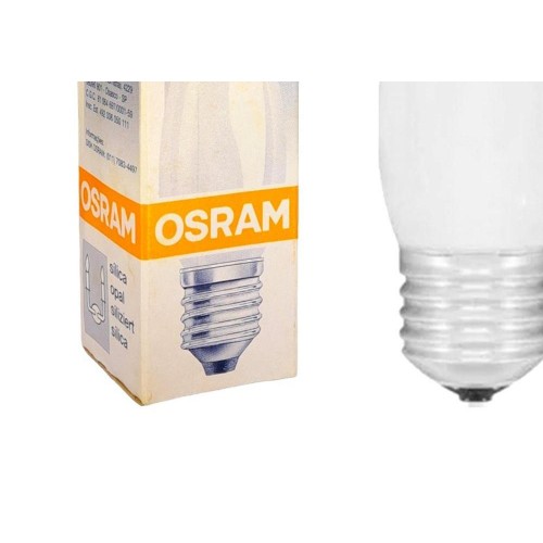 Lampada Vela Lisa Osram Silica 40Wx220V. - Kit C/5 Peças