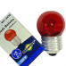 Lampada Bolinha Brasfort 7Wx127V. Vermelha - Kit C/25 Pecas