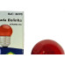 Lampada Bolinha Brasfort 7Wx127V. Vermelha - Kit C/25 Pecas