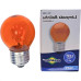 Lampada Colorida Brasfort 15Wx127V. Laranja - Kit C/25 Pecas