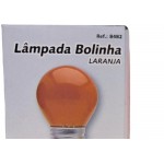 Lampada Colorida Brasfort 15Wx127V. Laranja - Kit C/25 Peças