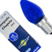 Lampada Chupeta Brasfort 7Wx127V. E14 Azul - Kit C/25 Pecas