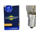 Lampada Chupeta Brasfort 7Wx220V. E14 Clara - Kit C/25 Pecas