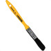 Pincel Trincha Pintura Roma Preta Ref.304 1/2'' Cabo Amarelo - Kit C/12 Pecas