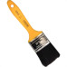 Pincel Trincha Pintura Roma Preta Ref.304   2'' Cabo Amarelo - Kit C/12 Pecas