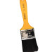 Pincel Trincha Pintura Roma Preta Ref.304   2'' Cabo Amarelo - Kit C/12 Pecas