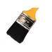 Pincel Trincha Pintura Roma Preta Ref.304   2'' Cabo Amarelo - Kit C/12 Pecas