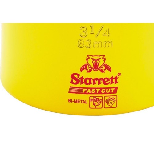 Serra Copo Starrett Aco Rapido 83Mm - H0314