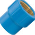 Luva Azul Com Bucha Latao Amanco 25Mm X 3/4''