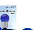 Lampada Bolinha Brasfort 7Wx220V. Azul - Kit C/25 Pecas