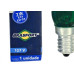 Lampada Chupeta Brasfort 7Wx127V. E14 Verde - Kit C/25 Pecas