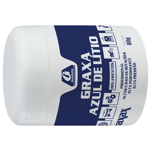 Graxa Garin Litio Azul Para Rolamento Pote 80G.