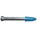 Pino Para Chumbador. Fixador Liso 1/4''X38 Pacote Com 100 Pecas