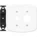 Placa Conjunto Fame Blanc 4X4 F-58 - 1 Tomada + 1 Furo - 979 - Kit C/10 Pecas