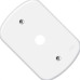 Placa Conjunto Fame Blanc 4X2 F-6 - 1 Furo Pequeno - 182