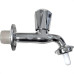 Torneira Jardim Metal Cromada Unifix 1130 Longa C-25 - 1/2''E 3/4'' - 1/4 Volta