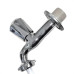 Torneira Jardim Metal Cromada Unifix 1130 Longa C-25 - 1/2''E 3/4'' - 1/4 Volta