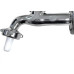 Torneira Jardim Metal Cromada Unifix 1130 Longa C-25 - 1/2''E 3/4'' - 1/4 Volta