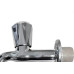 Torneira Jardim Metal Cromada Unifix 1130 Longa C-25 - 1/2''E 3/4'' - 1/4 Volta