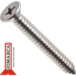 Parafuso Auto Atarraxante Inox Chata Philips Jomarca 3,5 X 22Mm - Kit C/2 Centos