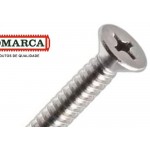 Parafuso Auto Atarraxante Inox Chata Philips Jomarca 3,9 X 25Mm - Kit C/2 Centos