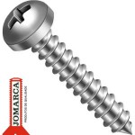 Parafuso Auto Atarraxante Inox Panela Philips Jomarca 3,5 X 25Mm - Kit C/2 Centos