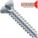 Parafuso Auto Atarraxante Chata Fenda Jomarca 5,5 X 16Mm - Kit C/2 Centos