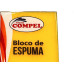 Espuma Em Bloco Compel 6Cm X 13Cm X 22Cm - Kit C/30 Pecas