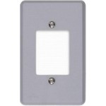 Placa Conjunto Ilumi Cinza 4X2 - 3 Interruptores - 1351 - Kit C/10 Peças