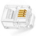 Plug Modular Para Telefonia Rj11 (6X4) - Kit C/10 Pecas